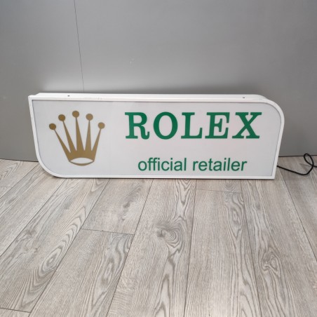 Insegna luminosa Rolex Officale Retailer - ex concessionario