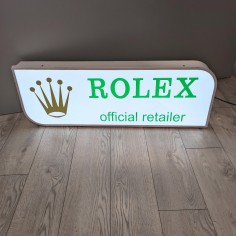 Insegna luminosa Rolex Officale Retailer - ex concessionario 2