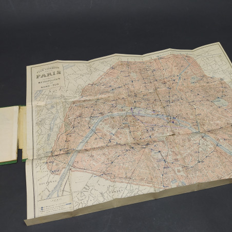 Mappa tascabile - Plan commode di Parigi con le stazioni della metropolitana