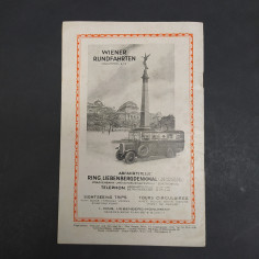 Guida turistica per stranieri a Vienna in tedesco, francese, inglese 1930 2