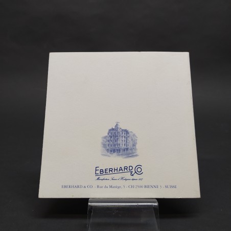 Libretto e garanzia di un orologio Eberhard Chrono 4 Temerario. Buone condizioni