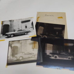 Negativi fotografici e cartoline di vetture Lancia storiche, vari modelli 2