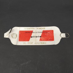 Fascia per pilota Grand Prix France GP di Francia 1974 numerato 000013. Pieghe