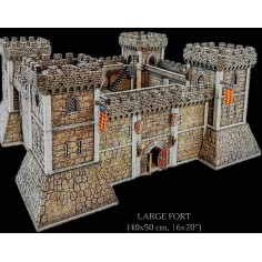 Boar Games Castello per giochi da tavola montato solo per test, completo