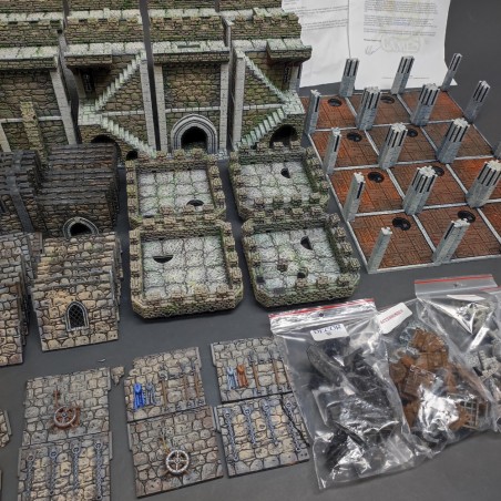 Boar Games Castello per giochi da tavola montato solo per test, completo