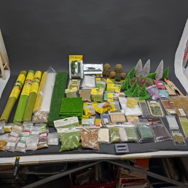 Lotto di elementi per diorama Huge static modelling set