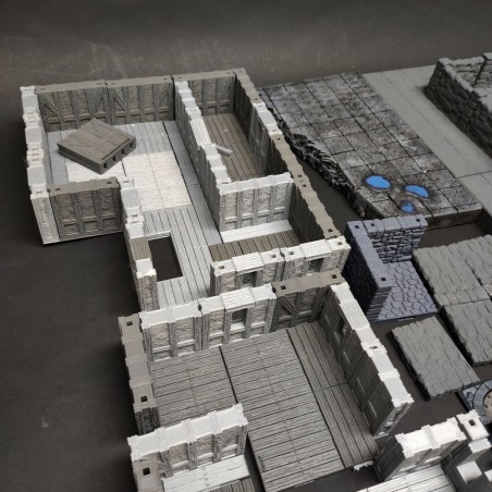 Dungeon set - Fat Dragon tiles / Wizkids - Mage Knight - Tiles