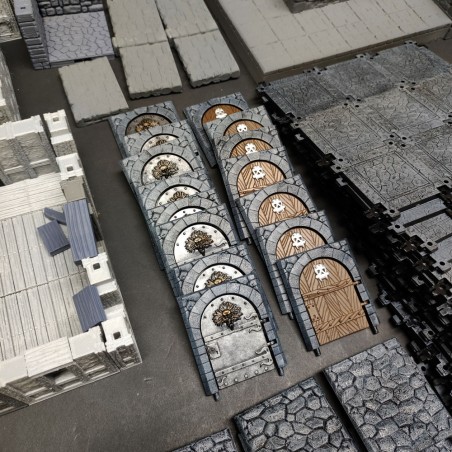 Dungeon set - Fat Dragon tiles / Wizkids - Mage Knight - Tiles