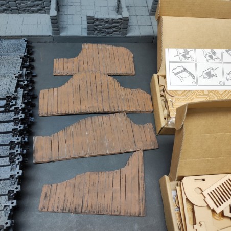 Dungeon set - Fat Dragon tiles / Wizkids - Mage Knight - Tiles