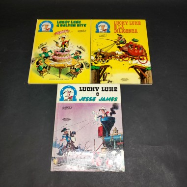 3 numeri LUCKY LUKE Arnoldo Mondadori Editore 1973-74. Buone condizioni