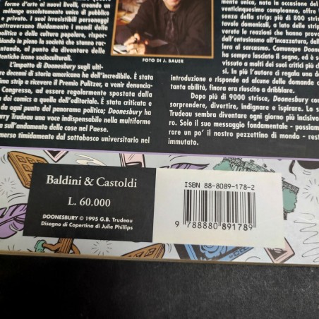 Libro Flashbacks Il meglio di Doonesbury anni 70 ad oggi, Trudeau 1997. Buono