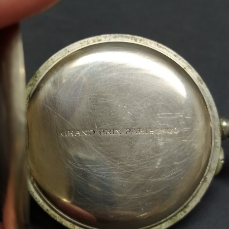 Orologio da tasca Zenith, diametro 50 mm con numeri romani, Gran Prix Paris 1900