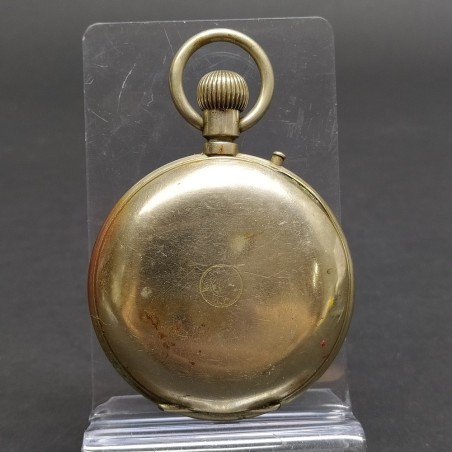 Orologio da tasca Roskopf Echapemen, diametro 57 mm con numeri arabi. Crepato