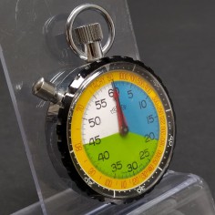 Cronografo svizzero per regata Mentor, diametro 52 mm funzionante. Graffi 2