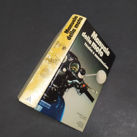 Volume Manuale della moto - Tecnica e manutenzione, Mondadori 1979. Buono
