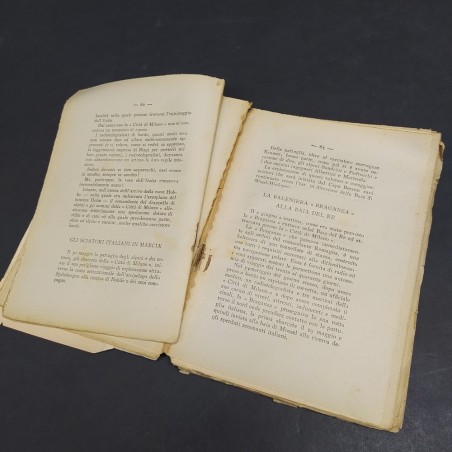 Libro Odissea polare - da Carlo Zeno a Umberto Nobile anni '30. Strappi