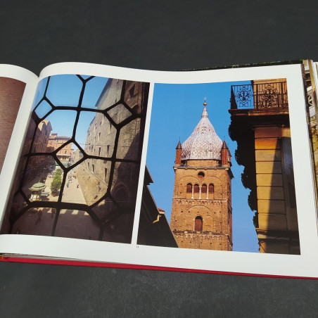 Libro Invito a Bologna, Franco Fontana e Athos Vianelli 1989 in cofanetto. Buono