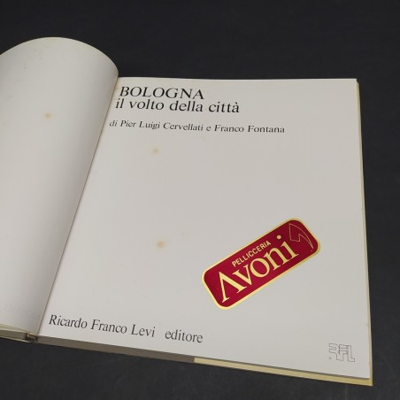 Libro Bologna Il volto della città, Pier Luigi Cervellati e Franco Fontana '75