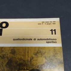 Lotto di 11 riviste autosprint anni 1964, 65 e 66 con sbucciature e macchie 2