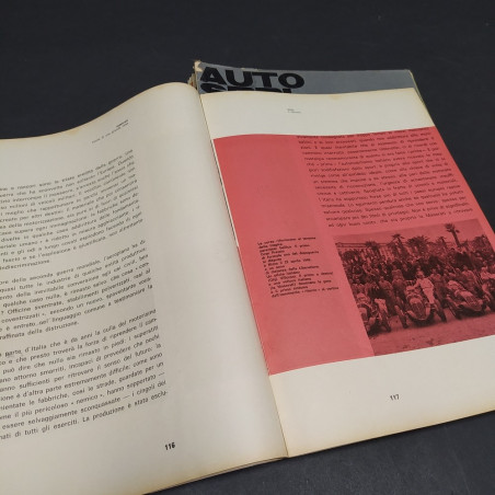 Lotto di 11 riviste autosprint anni 1964, 65 e 66 con sbucciature e macchie