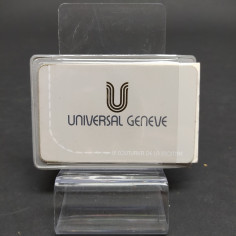 Garanzia per orologio Universal Geneve con libretto agenti ufficiali in fodero