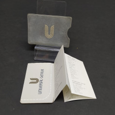 Garanzia per orologio Universal Geneve con libretto agenti ufficiali in fodero 2