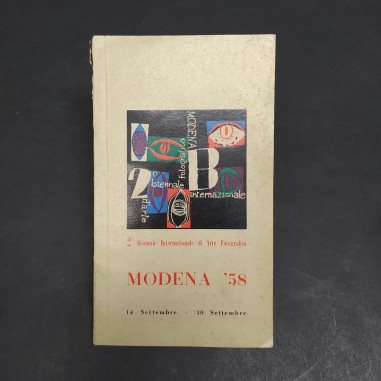 Libretto della 2° Biennale internazionale di arte fotografica di Modena 1958
