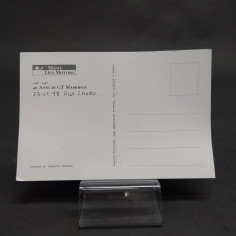 Cartolina celebrativa della vettura Maserati per i 40 anni di GT 1958/1998 2