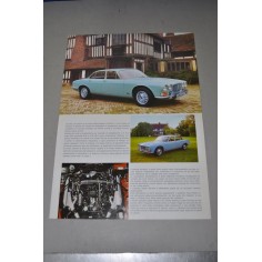 PROSPEKT DEPLIANT BROCHURE JAGUAR XJ12 - 2 PAGINE ITALIANO 8/72 - BUONO 2