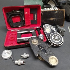 Lotto di accessori per macchina fotografica Rollei comprese lenti, ricambi 2