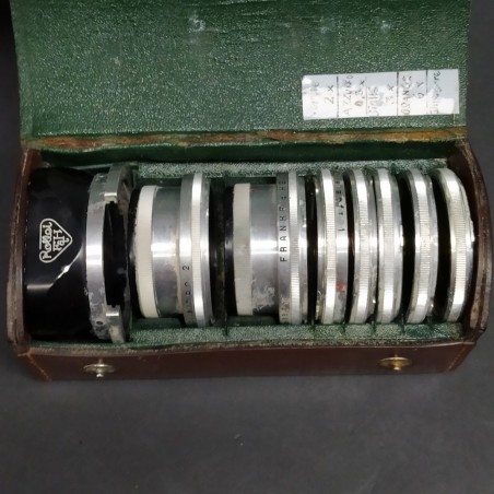 Lotto di accessori per macchina fotografica Rollei comprese lenti, ricambi