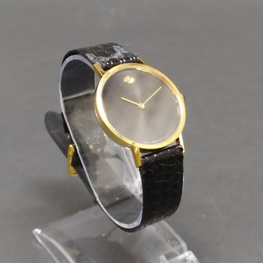 Orologio Zenith Museum al quarzo da donna, cinturino in pelle misura 16, inusato