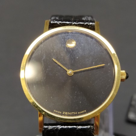 Orologio Zenith Museum al quarzo da donna, cinturino in pelle misura 16, inusato