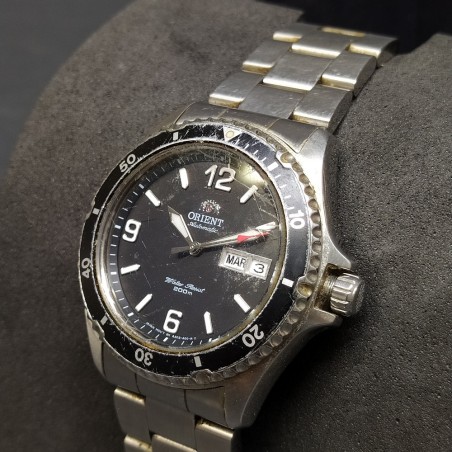 Orologio polso uomo Orient automatico tutto acciaio usato