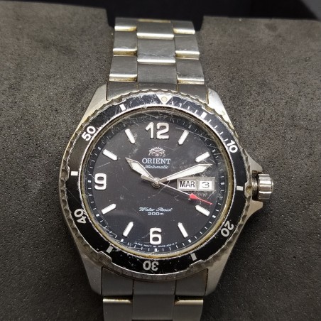 Orologio polso uomo Orient automatico tutto acciaio usato
