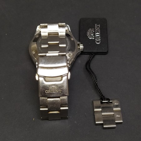 Orologio polso uomo Orient automatico tutto acciaio usato