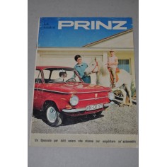 PROSPEKT DEPLIANT BROCHURE PRINZ OPUSCOLO A COLORI 8 PAGINE STRAPPO IN COPERTINA