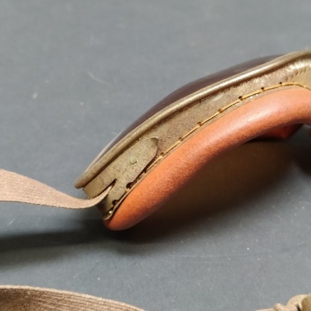 Occhiali da automobilista anni '30/'40 in plastica con imbottitura ed elastico