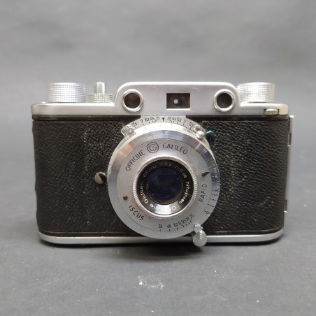 Macchina fotografica Ferrania Condor 1, obiettivo Officine Galileo Iscus Rapid