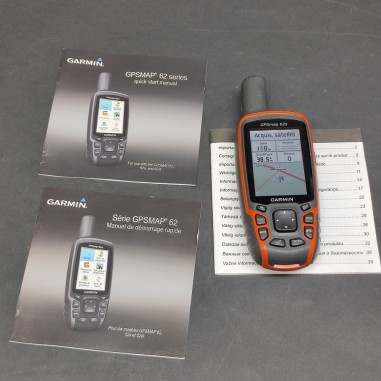 Navigatore GPS Garmin GPSmap 62s usato