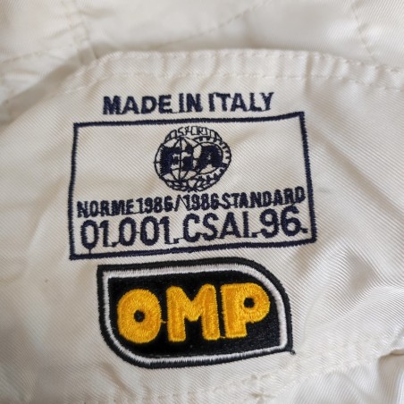 Tuta automobilistica originale OMP pilota Bruno Giacomelli