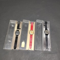 Lotto di 3 orologi Swatch due chrono uno automatico tutti usati