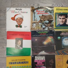 Lotio di 15 dischi vinile vario genere rock anni 70/80 mediocri 2