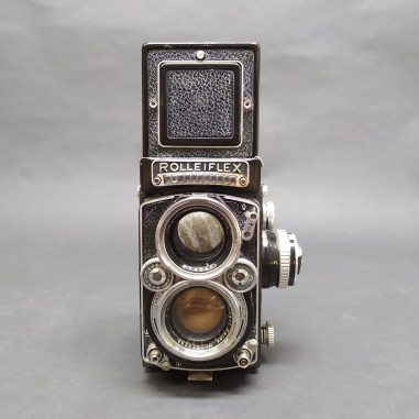 Macchina fotografica Rolleiflex Planar 1:2,8, f＝80mm anni 50/60 caduta in acqua