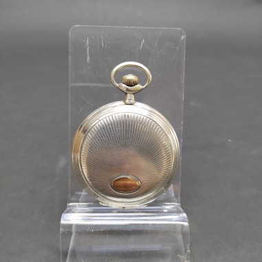 Orologio da tasca meccanico Zenith automatico argento e oro Gran Prix Paris 1900