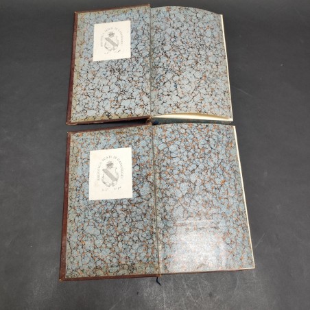 Coppia volumi Platone: Compendiato e comentato da Lorenzo Martini. 1844