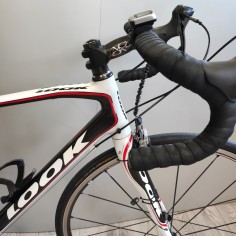 Bici corsa marca Look 566 tutta in carbonio Tg S gruppo Ultegra 10x usata 2