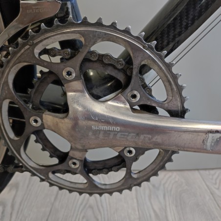 Bici corsa marca Look 566 tutta in carbonio Tg S gruppo Ultegra 10x usata