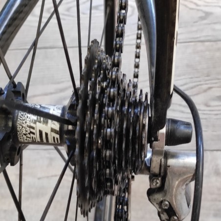 Bici corsa marca Look 566 tutta in carbonio Tg S gruppo Ultegra 10x usata