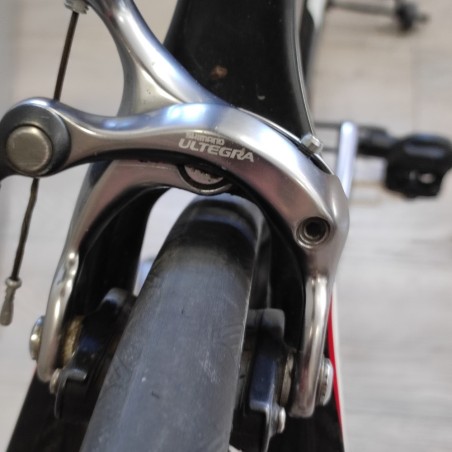 Bici corsa marca Look 566 tutta in carbonio Tg S gruppo Ultegra 10x usata